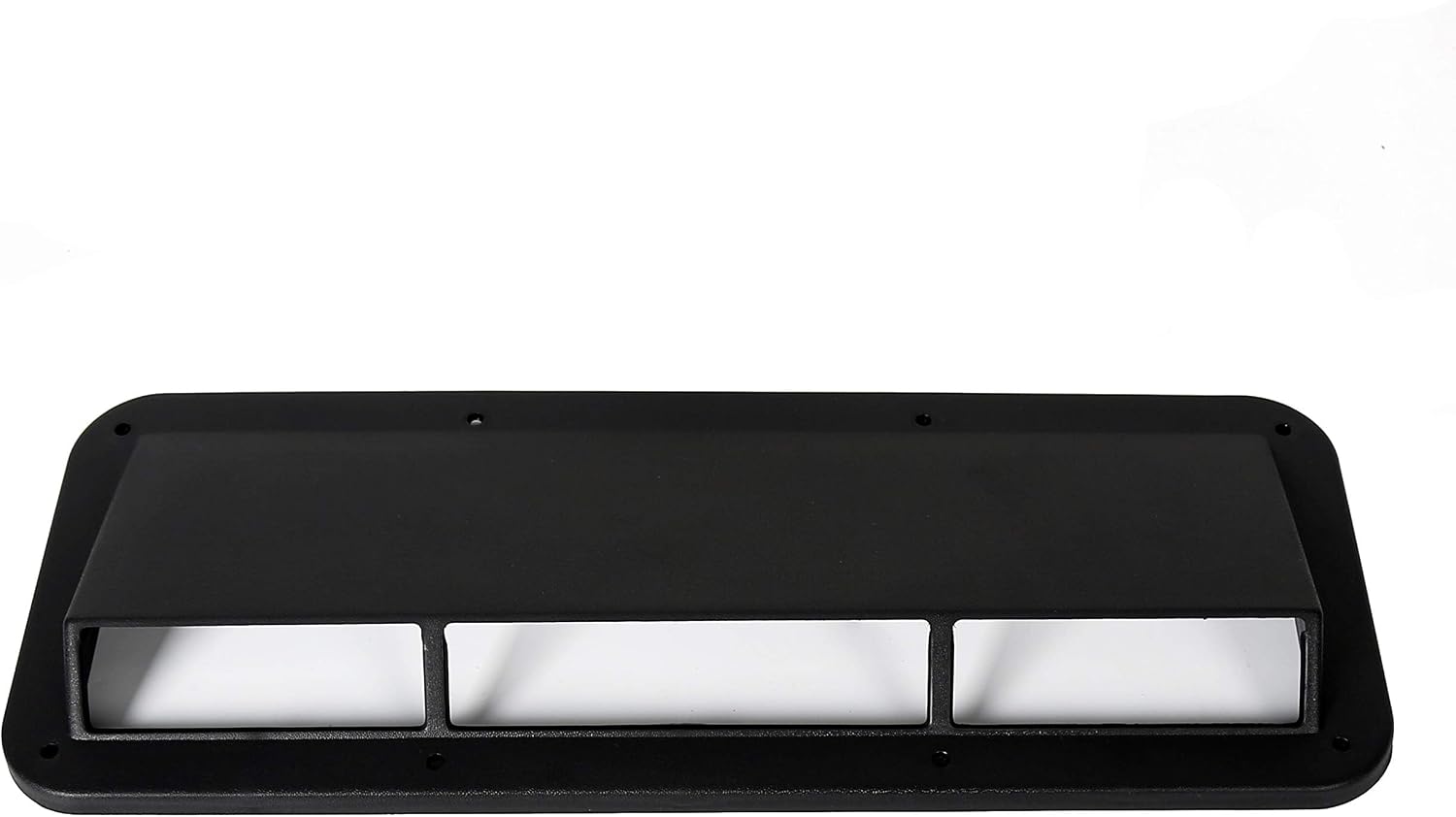 ECOTRIC Cowl Vent Scoop Compatible with 1978-1995 Jeep CJ Wrangler YJ Air Vent Scoop Ram Air Induction Hood Scoop Ram Replacement for 13307.01