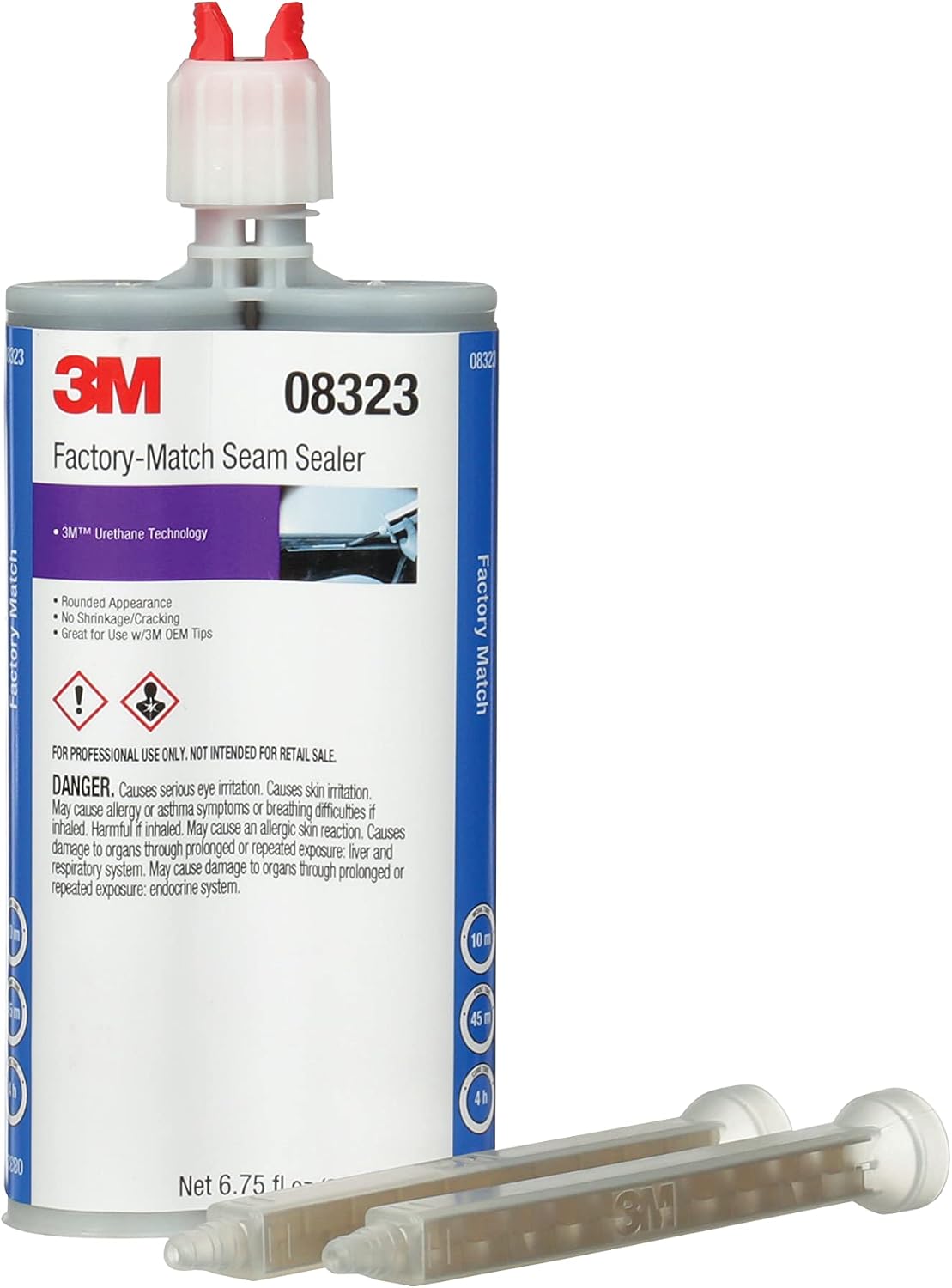 3M Factory-Match Seam Sealer, Medium/High Viscosity Urethane, 200 mL/6.75 fl oz