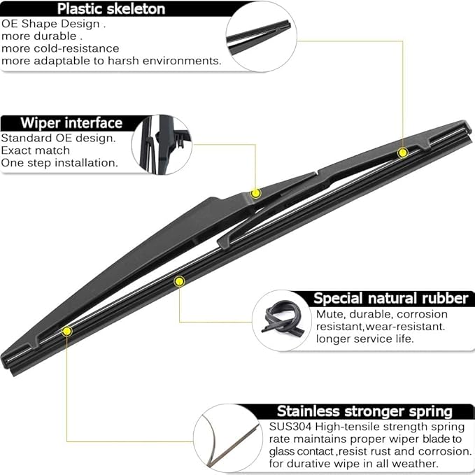 AUTOBOO 26"+19" Windshield Wipers - Image 3