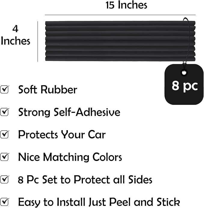 RUBBER BOND Garage Wall Protectors 8 Pack - Image 2