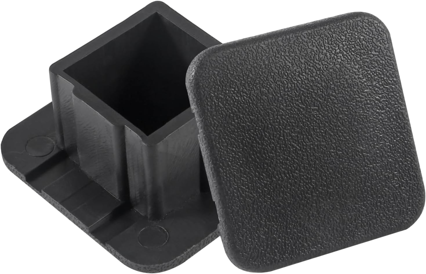 2 Pcs 1 1/4 Inch Hitch Cover Tube Cap 1.25" Universal Receiver Hitch Plug 1.25 inch Insert Hitch Receiver Cap Hitch Covers 1 1/4 Inch Trailer Hitch Receiver Covers
