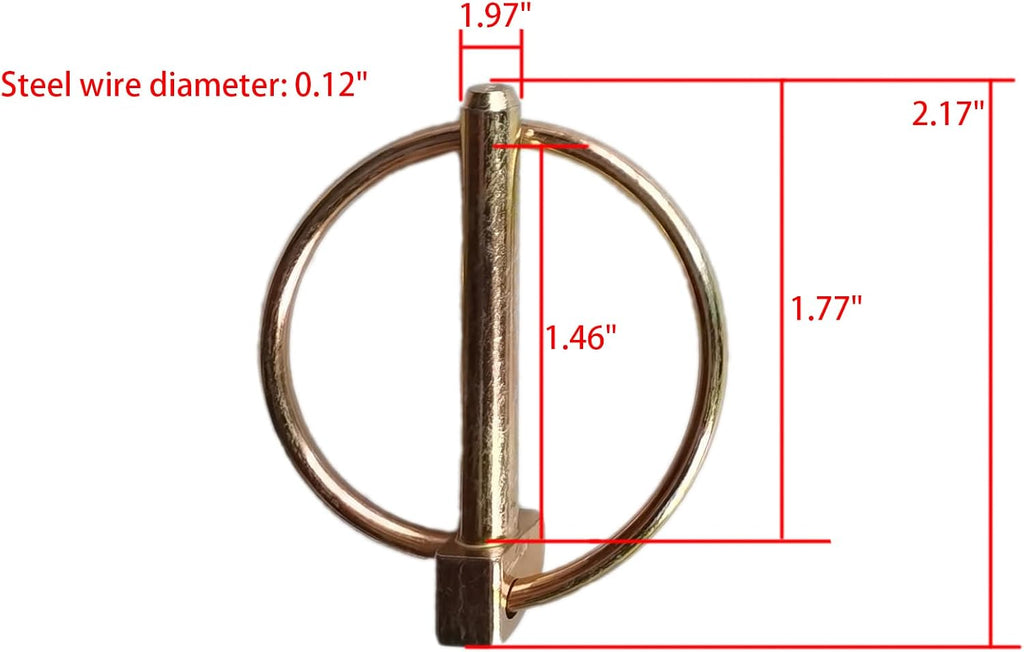 84-0140 Tow Bar Replacement for Retaining Pin and Clip Kit