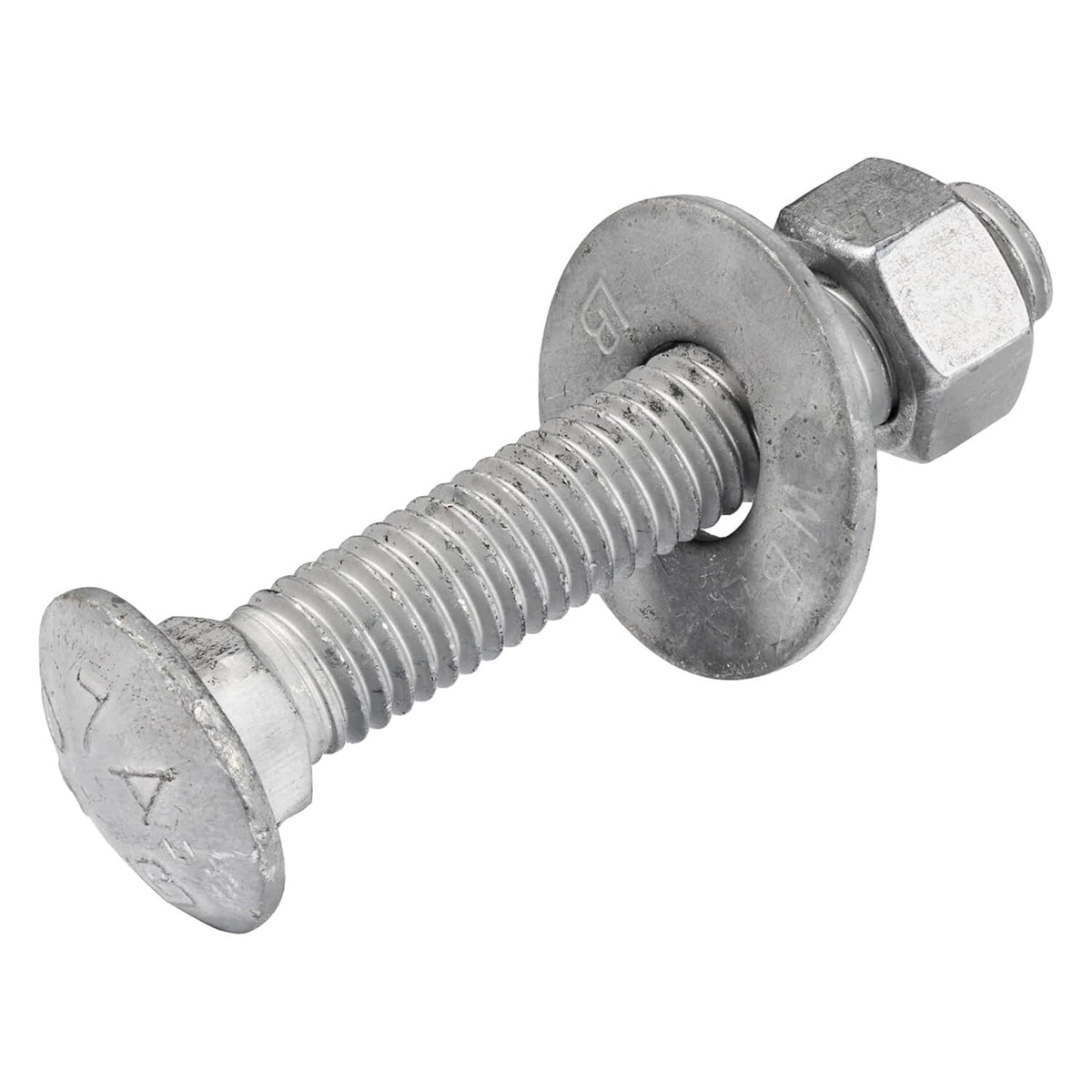 1/2" x 3" (25 pack) galvanized carriage bolt, main product view