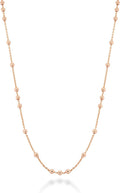 miabella italian 18k yellow or rose gold plated, main product view