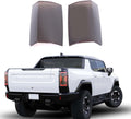 Yinanlutos Taillight Cover Trim Compatible with Hummer EV Pickup Truck 2024 2025 2026 Accessories Smoked Rear Tail Light Trim Cover Exterior Protection Decoration Accessories 2pcs