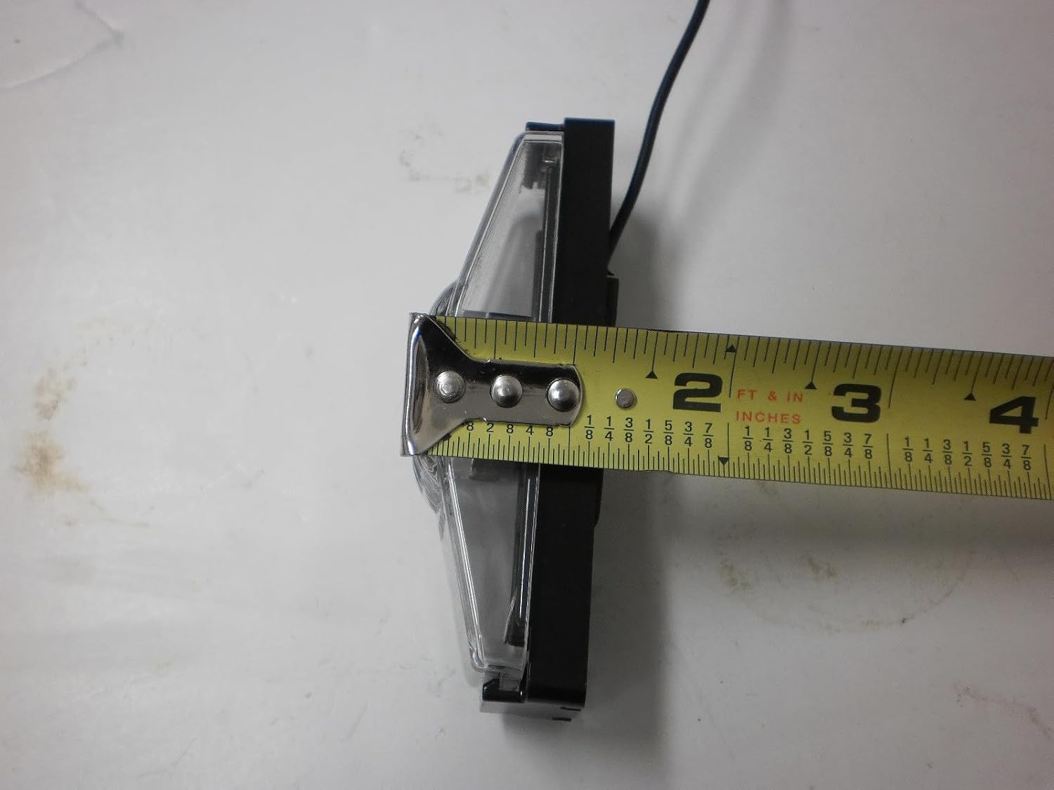 Red/Clear LED Clearance Side Marker Light 1x4 Camper/Trailer