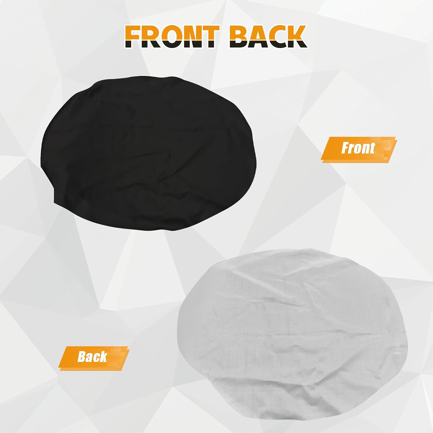Seat Cover Replacement for 1997-2003 Kawasaki Prairie 300 4x4, 400 2x4/4x4, 650 4x4, Replacement Leather Seat Cover, Black