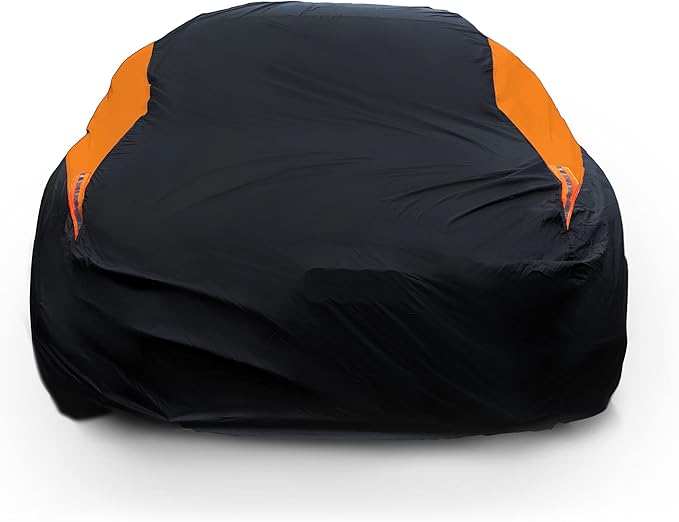 MORNYRAY Waterproof Car Cover All Weather Snowproof UV Protection Windproof by MORNYRAY