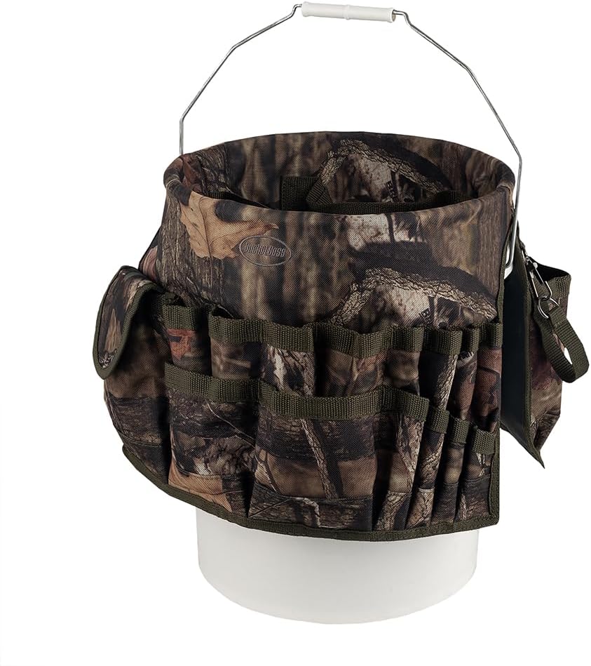 bucket boss - camo bucketeer bucket tool organizer, package contents