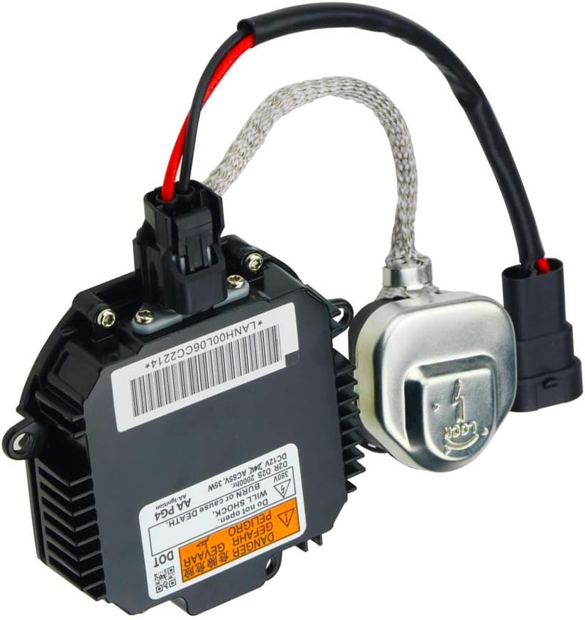 HID Ballast with Ignitor - Headlight Control Unit - Fits Nissan Murano, Maxima, Altima, 350Z, Infiniti QX56, G35, FX35 - Xenon Ballast Replacement 28474-8991A, 28474-89904, NZMNS111LANA Xenon
