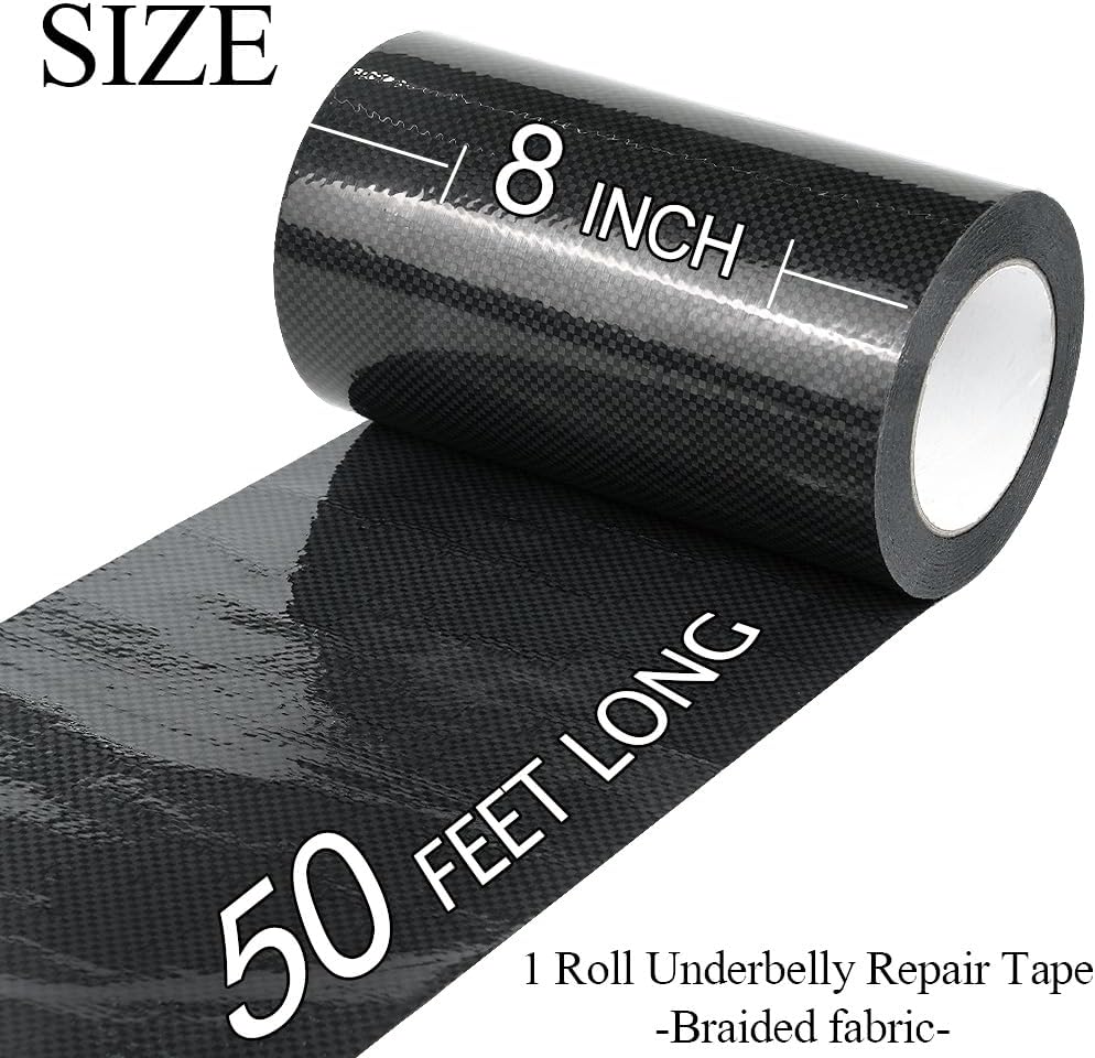 chuangseed rv underbelly tape 8'' x 50ft flexible shown in use