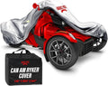 Badass Moto Can Am Ryker Cover Fits 600/900 Rally Sport Trike Three Wheeler. Heavy Duty. Won't Wimp Out. Fits Can-Am Ryker Motorcycle Accessories Waterproof Outdoor Storage