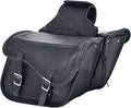 Dream Apparel Naked Cowhide Leather Motorcycle Saddle Bags Studded Throw Over by DreamApparel