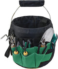 green gardening tools organizer 5 gallon bucket tools, main product view