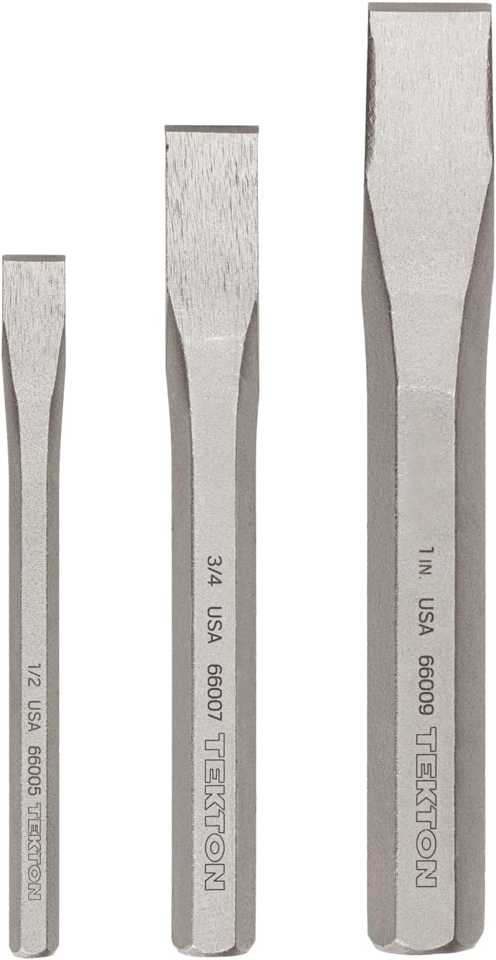 tekton cold chisel set, 3-piece | pnc91003, main product view