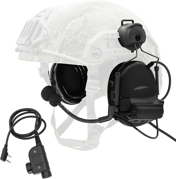 COMTA 2 Helmet-Type Tactical Headset by TSVISIONCORE