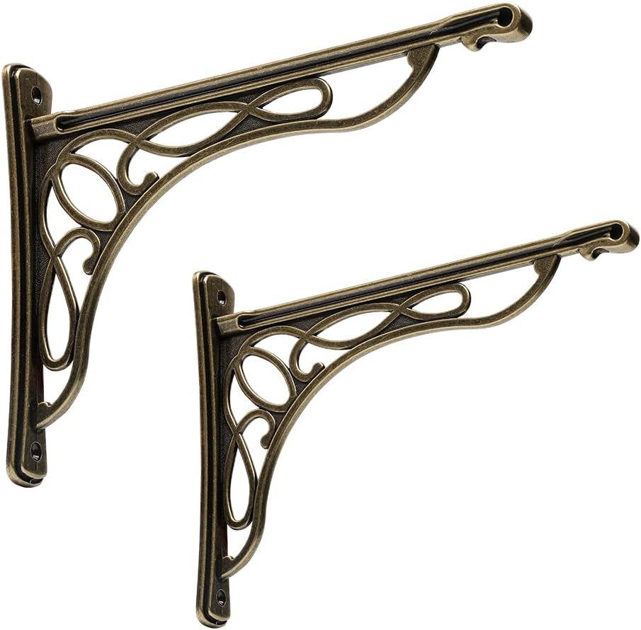 10 inch bracket shelf brackets cast iron metal, main product view