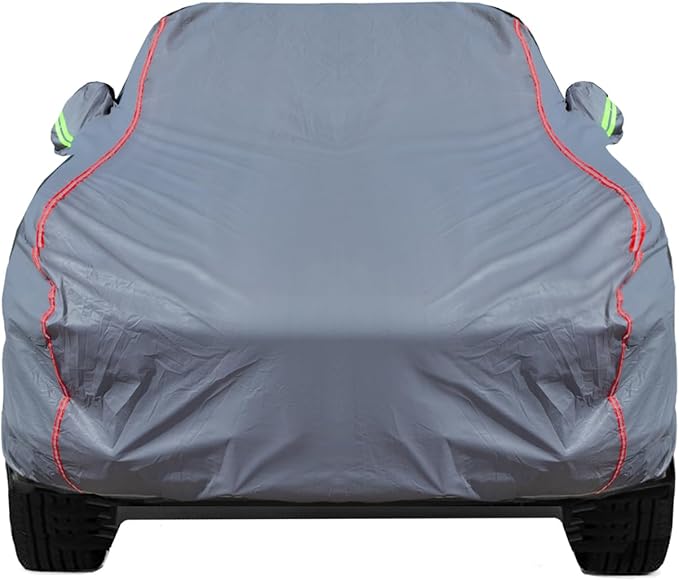 Breathable New Material, Waterproof Car Cover, Locks and Zipper Doors, by QUYDDC