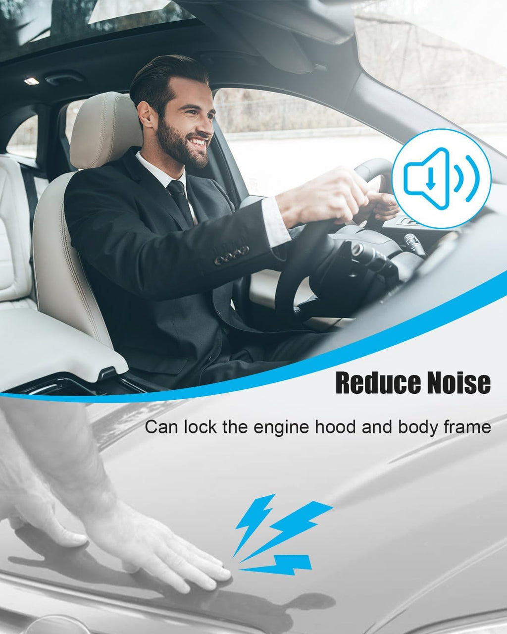 Engine Hood Lock Fit for Honda Civic 2004 2005 Replace 74120S5A509 HO1234115