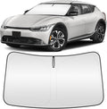 Windshield Sun Shade for Kia EV6 2022 2023 2024 2025 Custom Fit Foldable Front by ZSLTCL