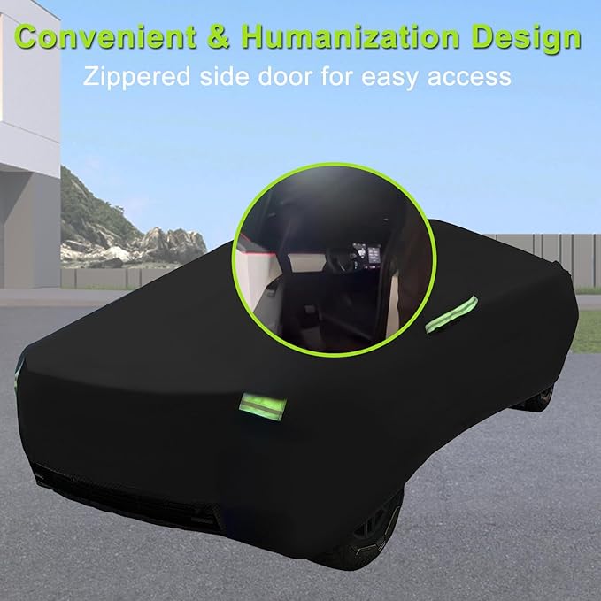 Truck Cover Custom Fit for Tesla Cybertruck, Waterproof All Weather Lightweight - Image 3