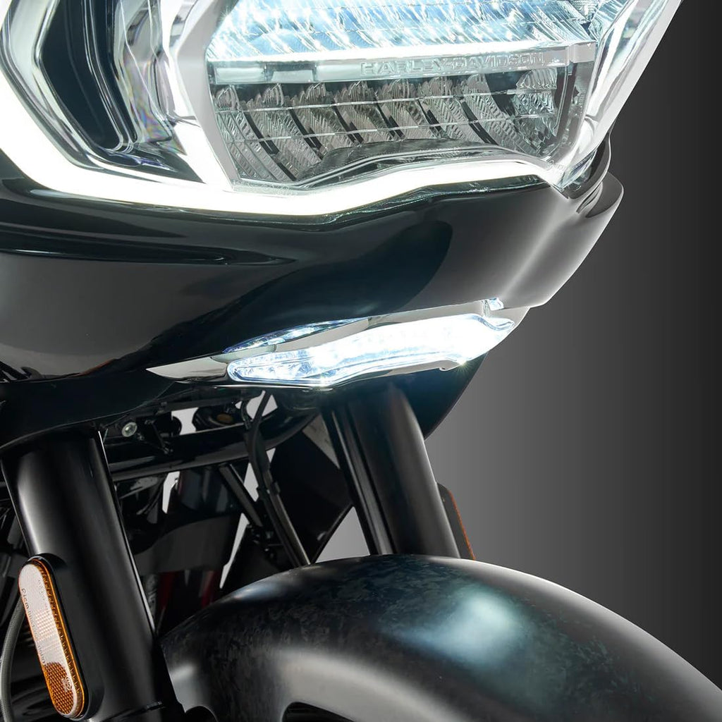 LED Lower Fairing Light Running Turn Signal For Touring Road Glide FLTRX 2024-UP,CVO Road Glide FLTRXSE,CVO Road Glide ST FLTRXSTSE 2024-UP,Plug-and-Play