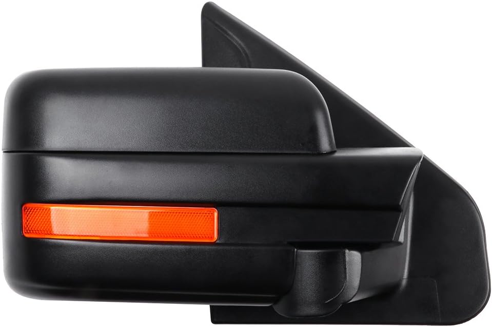 Passenger Side Towing Mirrors Fits 2004-2014 for Ford for F-150 Series Truck Pickup, Power Adjusted View Mirror