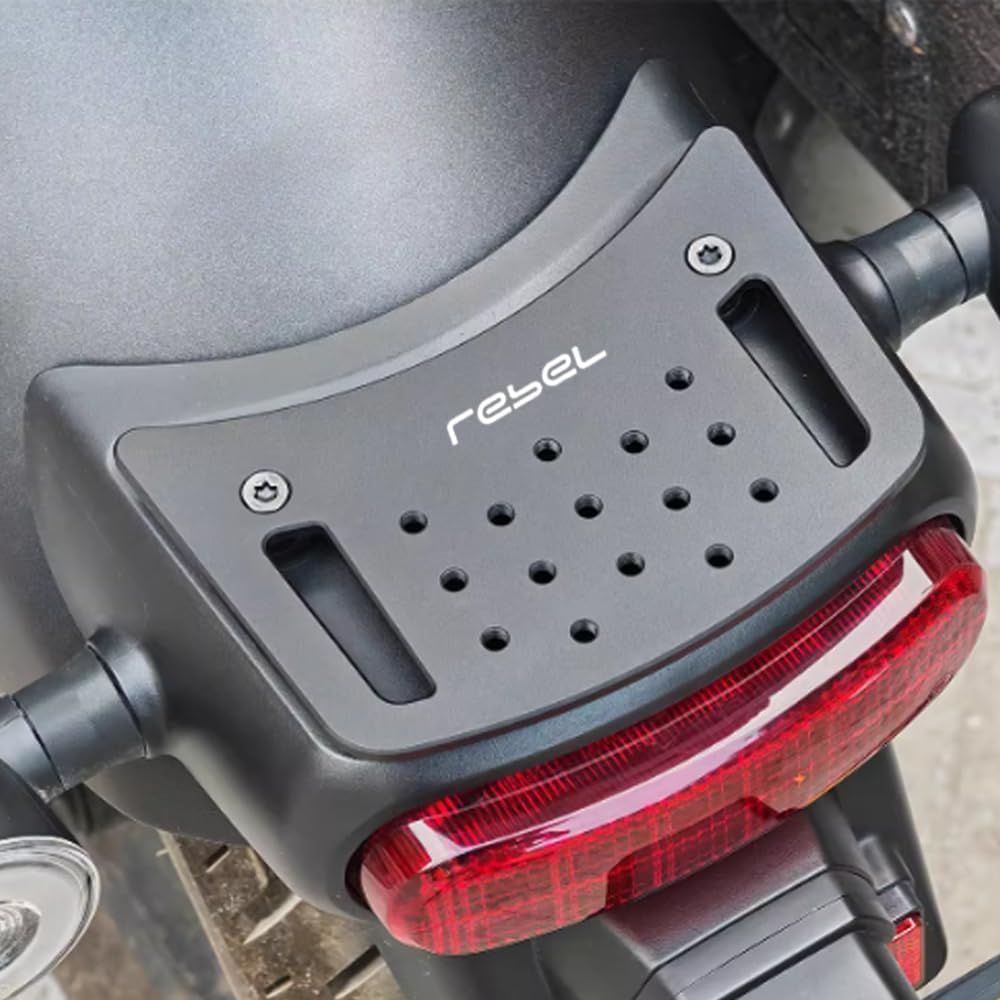 for Rebel 1100 500 250 CMX300 CMX500 CMX1100 cmx 1100 2025 2024 2023-2021 Accessories Taillight Decorative Panel Rear Rack Taillight Extension Plate Taillight Cover Taillight Extension Plate