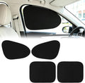 Static Cling Car Window Shades, Thermal Insulation Privacy Shade Car Side Window Sun Blocker, Foldable Static Cling Windows Sunshade Visor, Universal Fit SUV Sedan MPV, No Glue No Residue