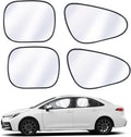 4 PCS Car Window Shades, Static Suction Side Window Sun Shade, Front and Rear Windows Sun Blocker, Universal Automotive Interior Accessories for Baby Camping Napping (Titanium silver)