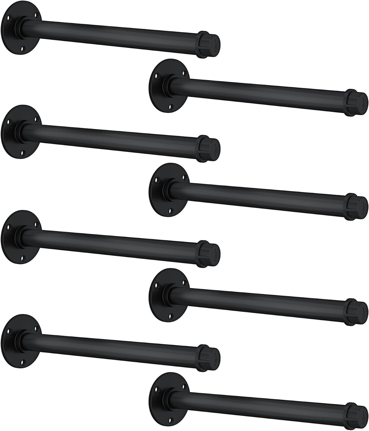 metal pipe shelf brackets for 12 inches board, main product view