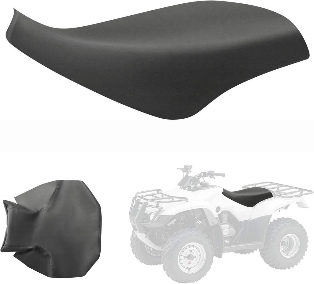 Seat Cover Replacement for 1997-2017 Honda TRX250 Recon Fourtrax, Heavy Duty Leather Seat Cover, Charcoal