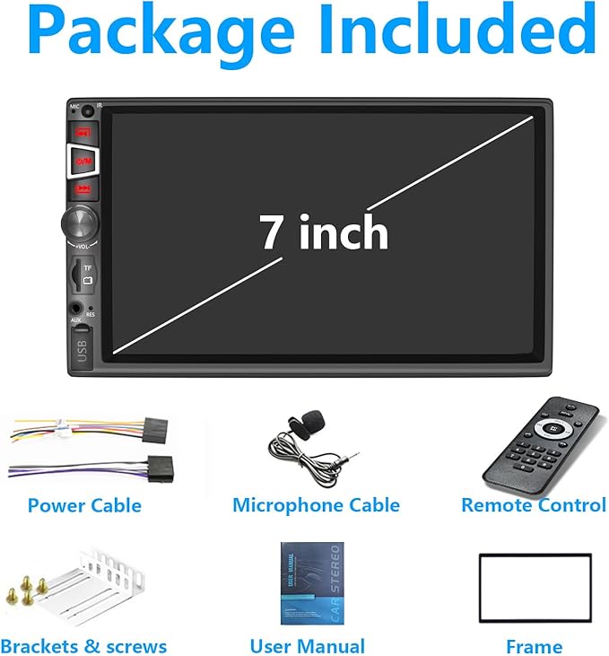 Double Din Car Stereo Compatible - Image 8