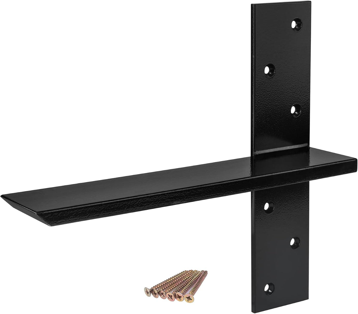（2-pack） free hanging t shelf bracket, solid heavy, main product view