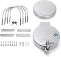AA Products Universal Conduit Carrier Kit Fit 6" PVC Pipe, No Drilling Required, Silver