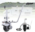 Electric Trailer Wheel for Caravan Trailer Boat, Electric Trailer Dolly, 5000lbs Towing Capacity, 350W 12V Trailer Jockeys Wheel with 23 Ft/Min Moving Speed, Adjustable Height, 8'' Rubber Tire