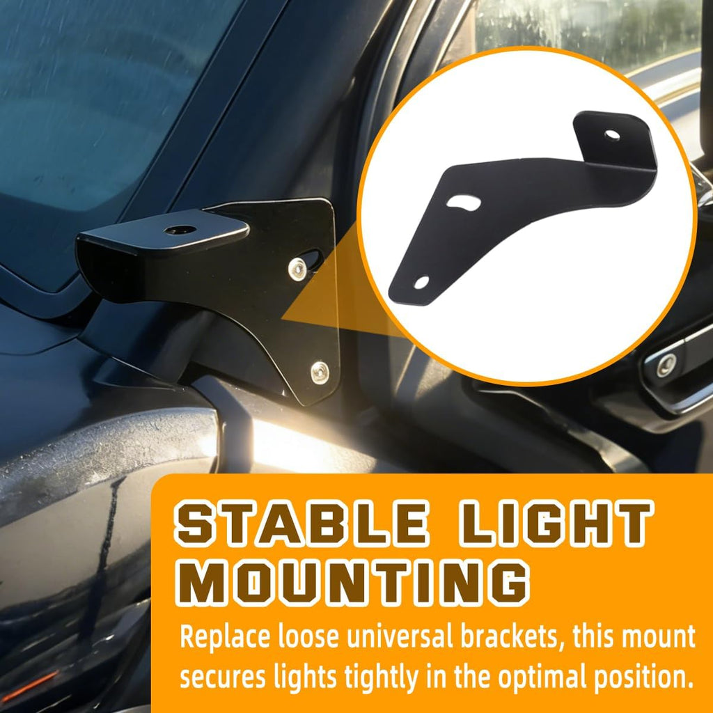 for 2024-2025 CF Moto U10 Pro Front Light Pod Mount, Heavy Duty Metal Light Mounting Bracket