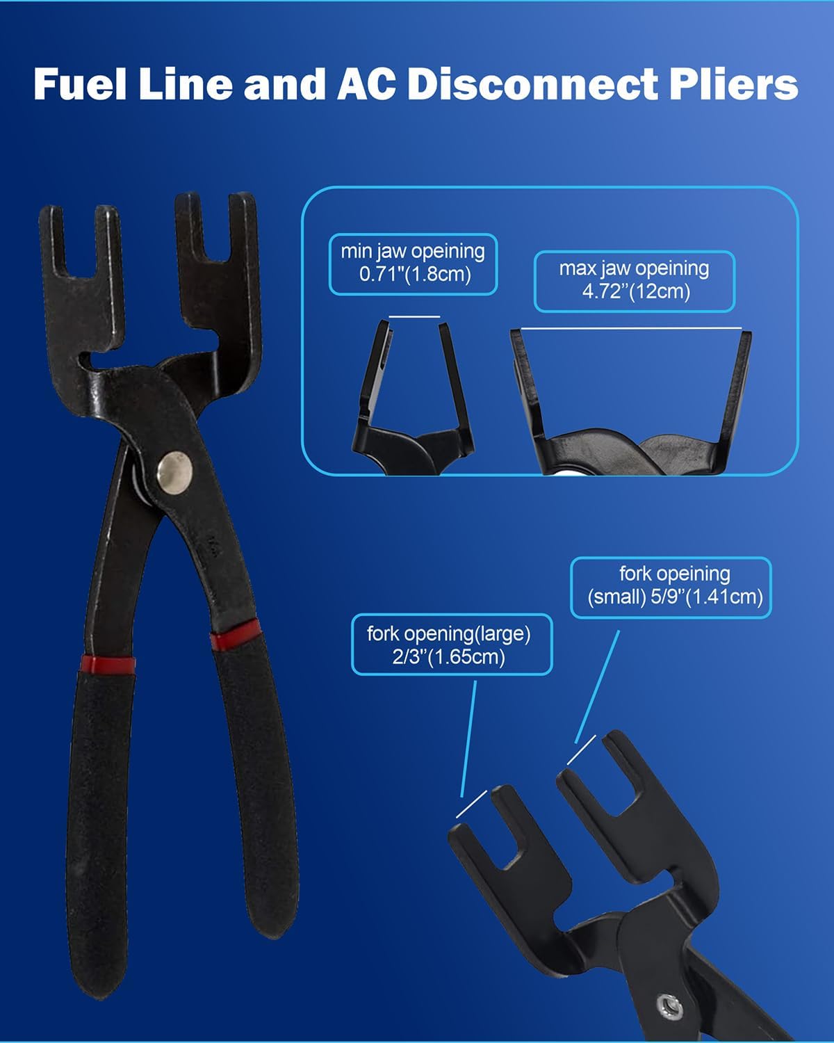 master quick disconnect tool fuel line disconnect tool on a desk or shelf