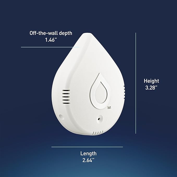 Moen Flo Smart Water Leak Detector, Drip or Flood Sensor Alarm - Image 5