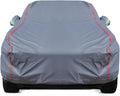 Breathable New Material, Waterproof Car Cover, Locks and Zipper Doors,