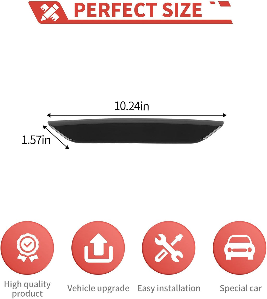 High Mount 3rd Brake Light Trim Third Brake Light Cover Fit for Jeep Grand Cherokee 2011-2022,for Jeep Compass 2011-2016,for Dodge Durango2014-2020 Exterior Accessories