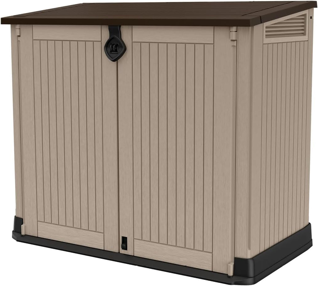 keter store-it-out midi outdoor resin storage shed –, main product view