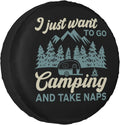 Spare Tire Cover for RV Camper Trailer Weatherproof Universal Spare Tire Cover for RV Travel Trailer Camper Truck 14inch
