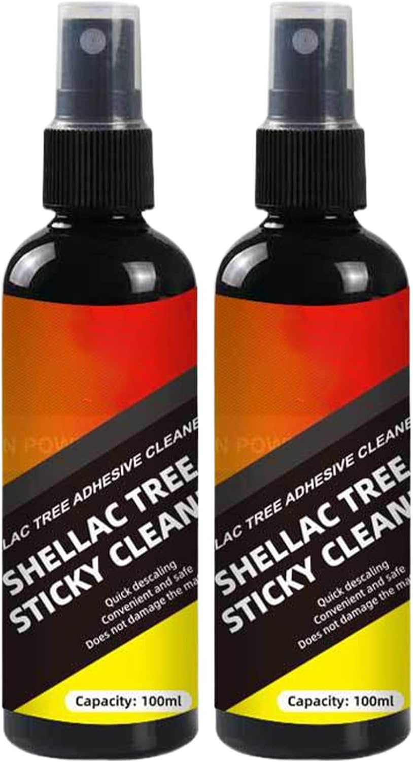 Tree Sap Remover for Auto - 2 Pack Bird Poop Remover Cleaning Spray, Car Detail Spray, Car Exterior Cleaner for Bumper Stickers, Tree Sap, Bird Droppings