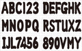 3 Inch Boat Registration Number & Letters Decal Kit Waterproof Marine Vinyl Hull Easy Apply for PWC Jet Ski Pontoon Black