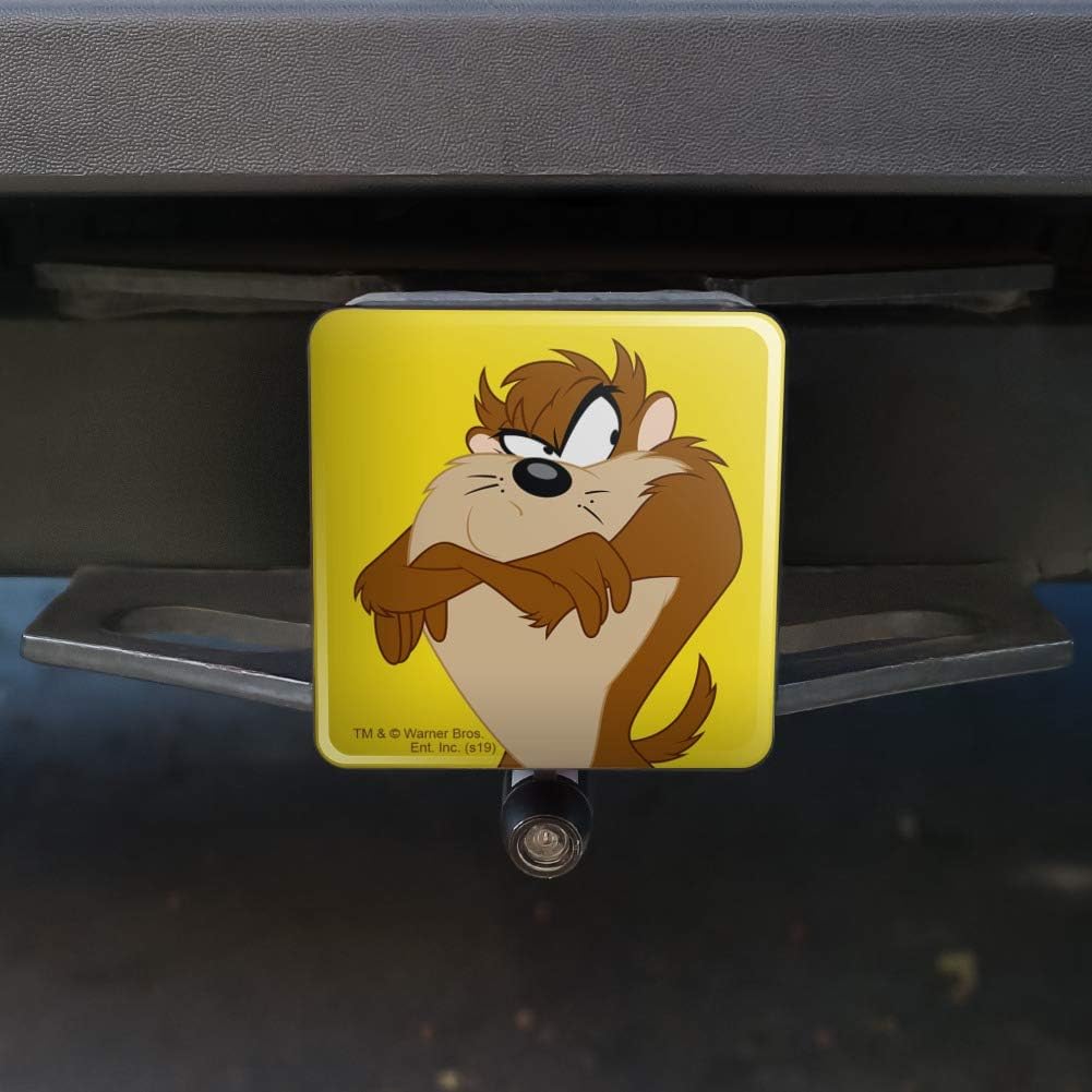 GRAPHICS & MORE Looney Tunes Taz Tow Trailer Hitch Cover Plug Insert