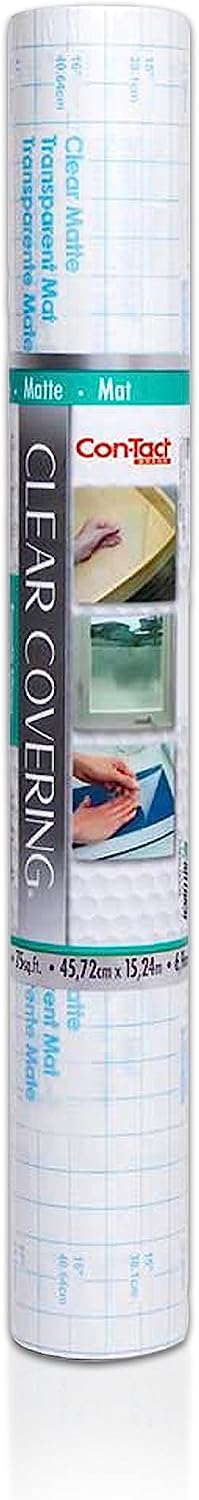 con-tact brand creative clear covering, versatile and self-adhesive, main product view