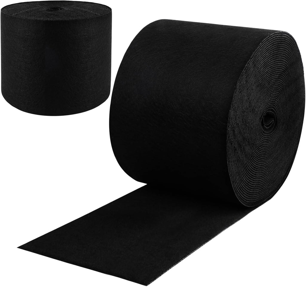 Boat Trailer Bunk Carpet 100ft x 12in Wide Roll Boat Bunk Carpet Thick Waterproof Trailer Parts Accessories Outdoor Marine Grade Jet Ski Pontoon Black Lift Runners Cover