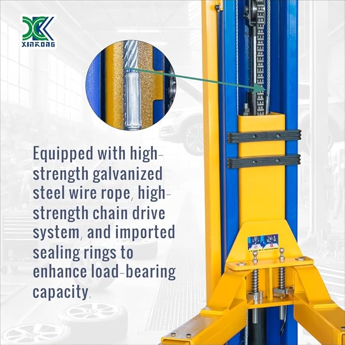 XK-L1150 Auto Lift Car Lift Capacity 11500 Lbs Overhead Truck Hoist - Image 3