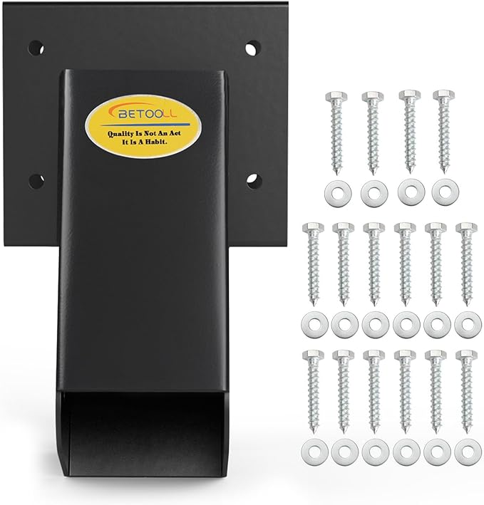 BETOOLL 90° A-Frame Middle Swing Set Brackets, Heavy Duty Steel DIY Swing Set by BETOOLL